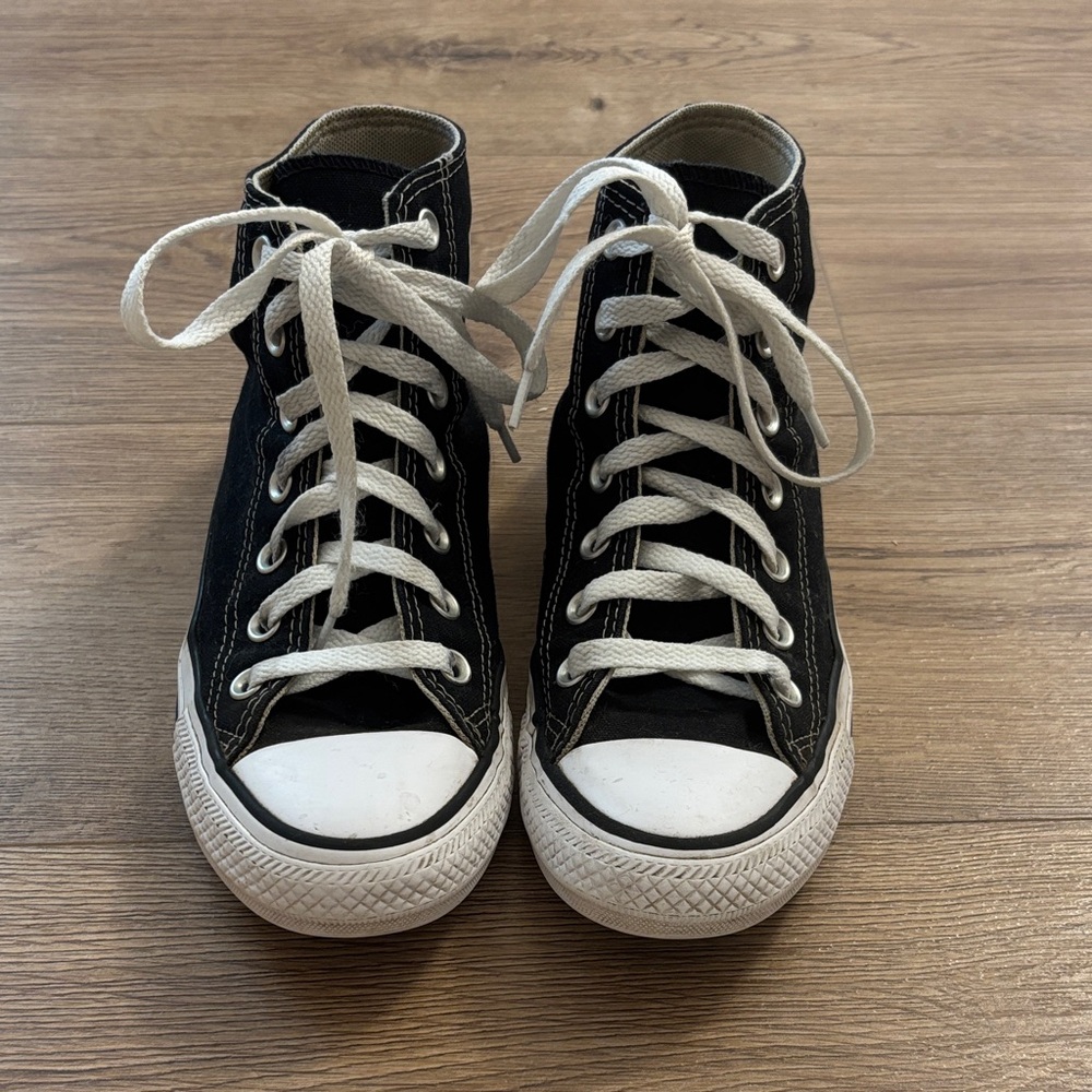 Converse Classic Black and White High-Tops
